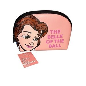 Disney Princess Belle Makeup Bag - Mad Beauty "Belle of the Ball" Pouch